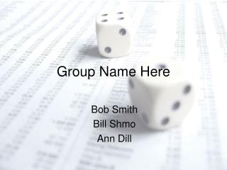 Group Name Here