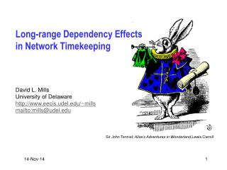 Long-range Dependency Effects in Network Timekeeping