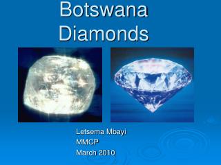 Botswana Diamonds