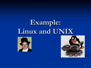 Example: Linux and UNIX