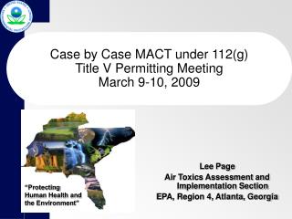 Case by Case MACT under 112(g) Title V Permitting Meeting March 9-10, 2009