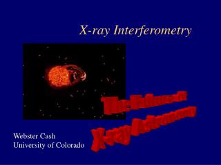 X-ray Interferometry