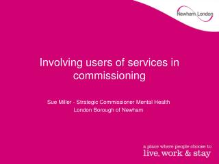 Involving users of services in commissioning