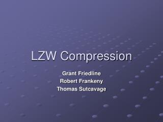 LZW Compression