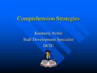 Comprehension Strategies