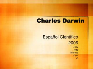 Charles Darwin