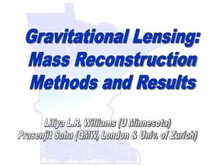 Gravitational Lensing: Mass Reconstruction Methods and Results