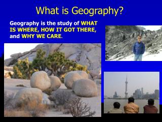 What is Geography?