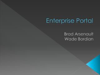 Enterprise Portal