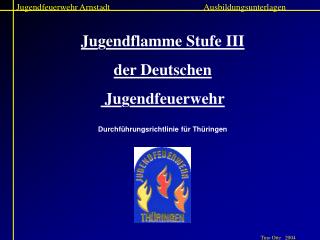 Jugendfeuerwehr Arnstadt