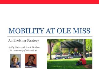 Mobility at Ole Miss