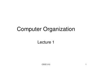 Computer Organization