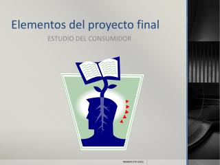 Elementos del proyecto final