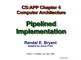 Randal E. Bryant adapted by Jason Fritts