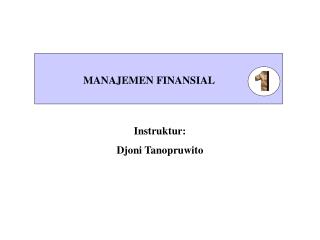 MANAJEMEN FINANSIAL