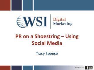 PR on a Shoestring – Using Social Media