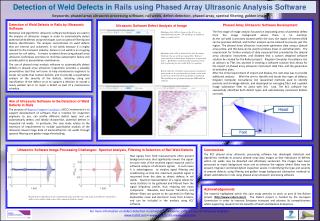 Detection of Weld Defects in Rails by Ultrasonic Software