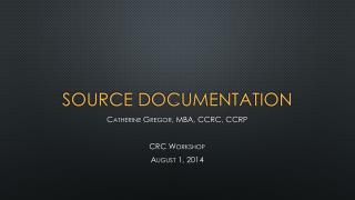 Source Documentation