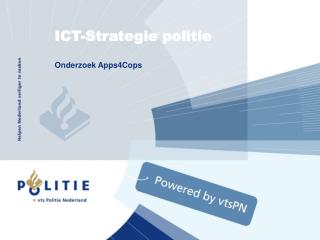 ICT-Strategie politie