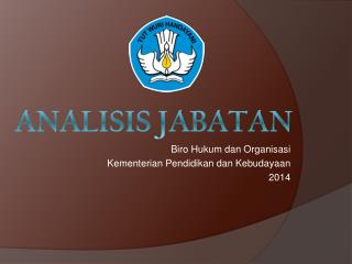 Analisis jabatan