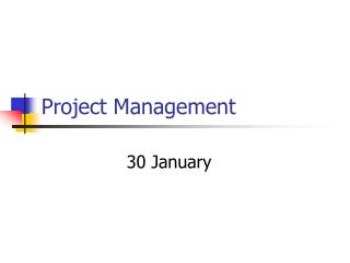 Project Management