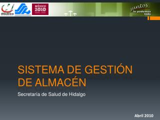 SISTEMA DE GESTIÓN DE ALMACÉN