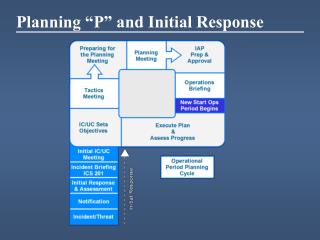 Planning “P” and Initial Response