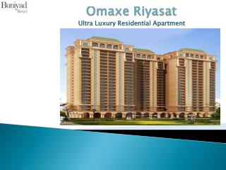 Luxurious flats at Omaxe Riyasat – Noida Expressway