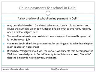 How to post free ads online payment for school in Delhi