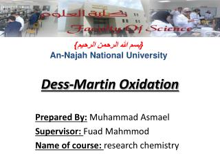 Dess-Martin Oxidation