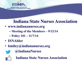 Indiana State Nurses Association