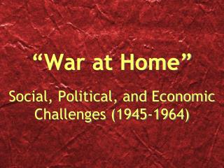 “War at Home”