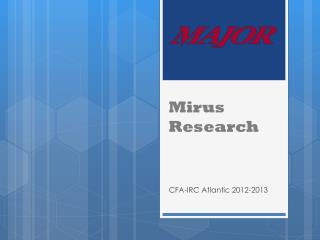 Mirus Research