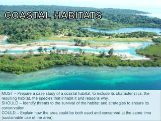 COASTAL HABITATS