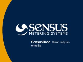 SensusBase fiksno radijsko omrežje