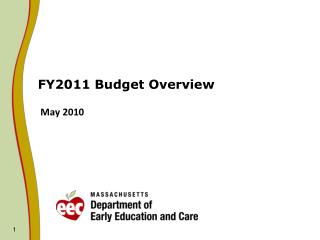 FY2011 Budget Overview