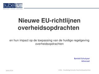 Barteld Schutyser Advocaat