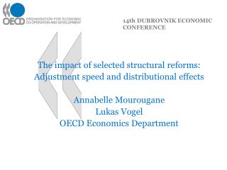 The impact of selected structural reforms: Adjustment speed and distributional effects