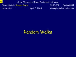 Random Walks