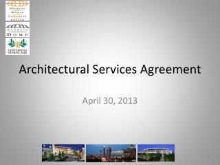 Architectural Services Agreement