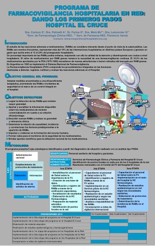 Dra. Carlson S*, Dra. Petinelli A*, Dr. Farina O*, Dra. Melo MJ**, Dra. Lemonnier G**
