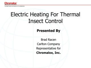 Electric Heating For Thermal Insect Control