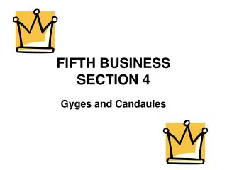 FIFTH BUSINESS SECTION 4