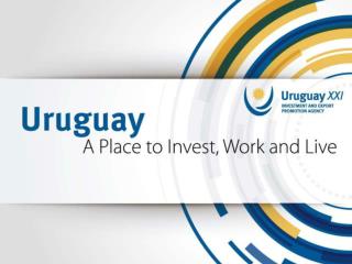 URUGUAY The best place to live The best place to invest