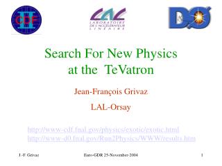 Search For New Physics at the TeVatron