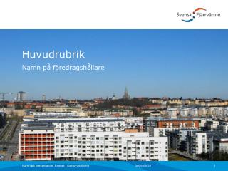 Huvudrubrik