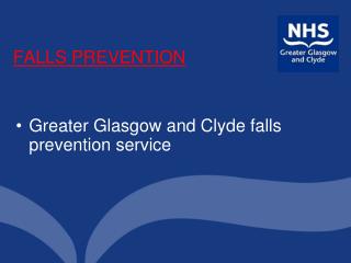 FALLS PREVENTION