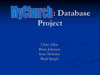 : Database Project