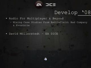 Develop ‘08
