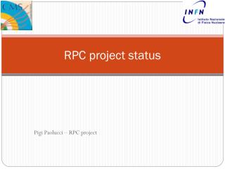 RPC project status